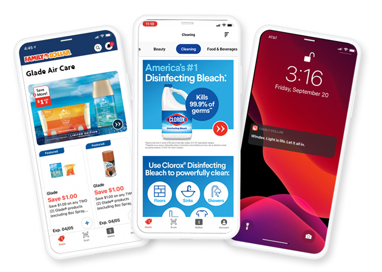Family Dollar App Placements